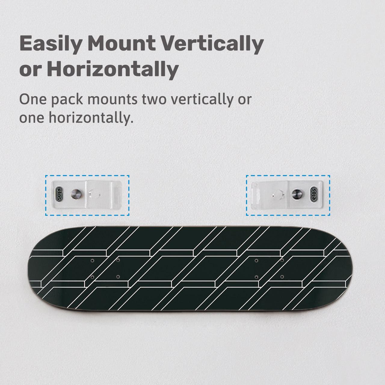 Elos 2 in 1 Skateboard Wall Mount Skateboard Parts