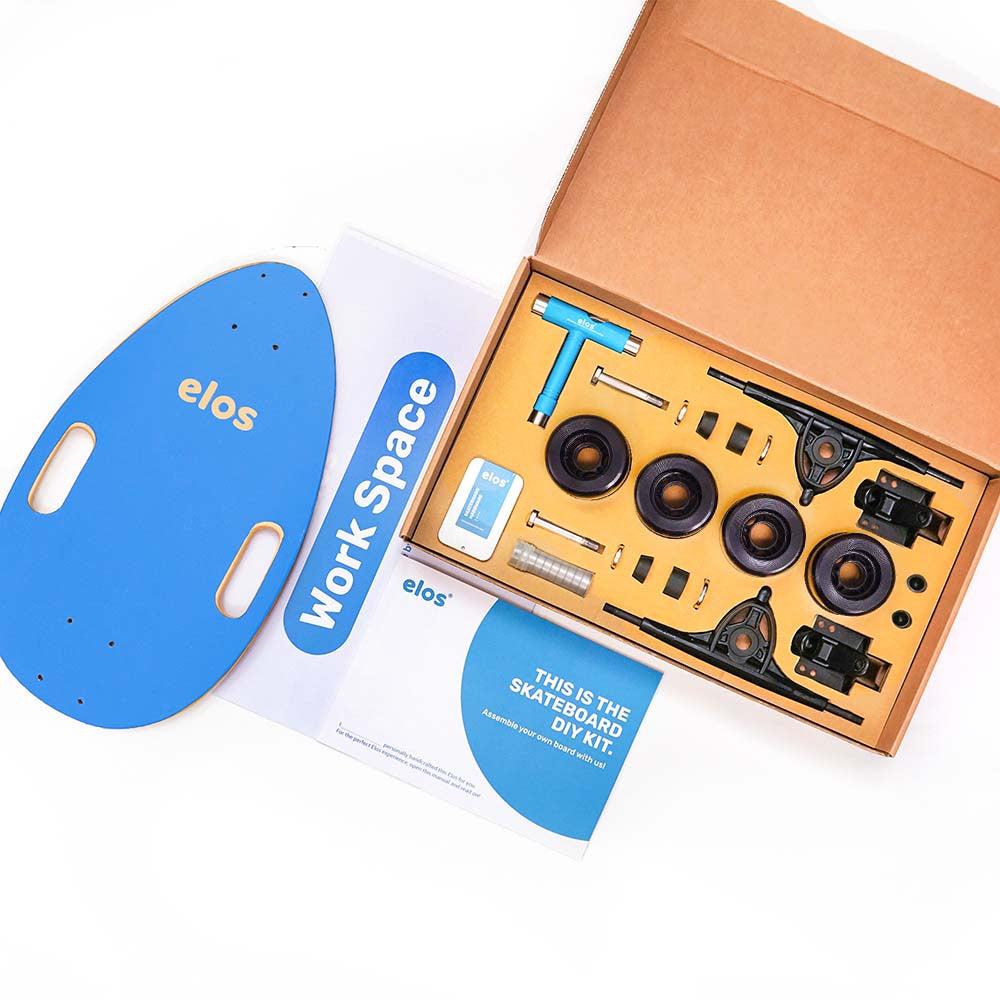 Elos DIY Kit Starter Model - Elos Blue Skateboards
