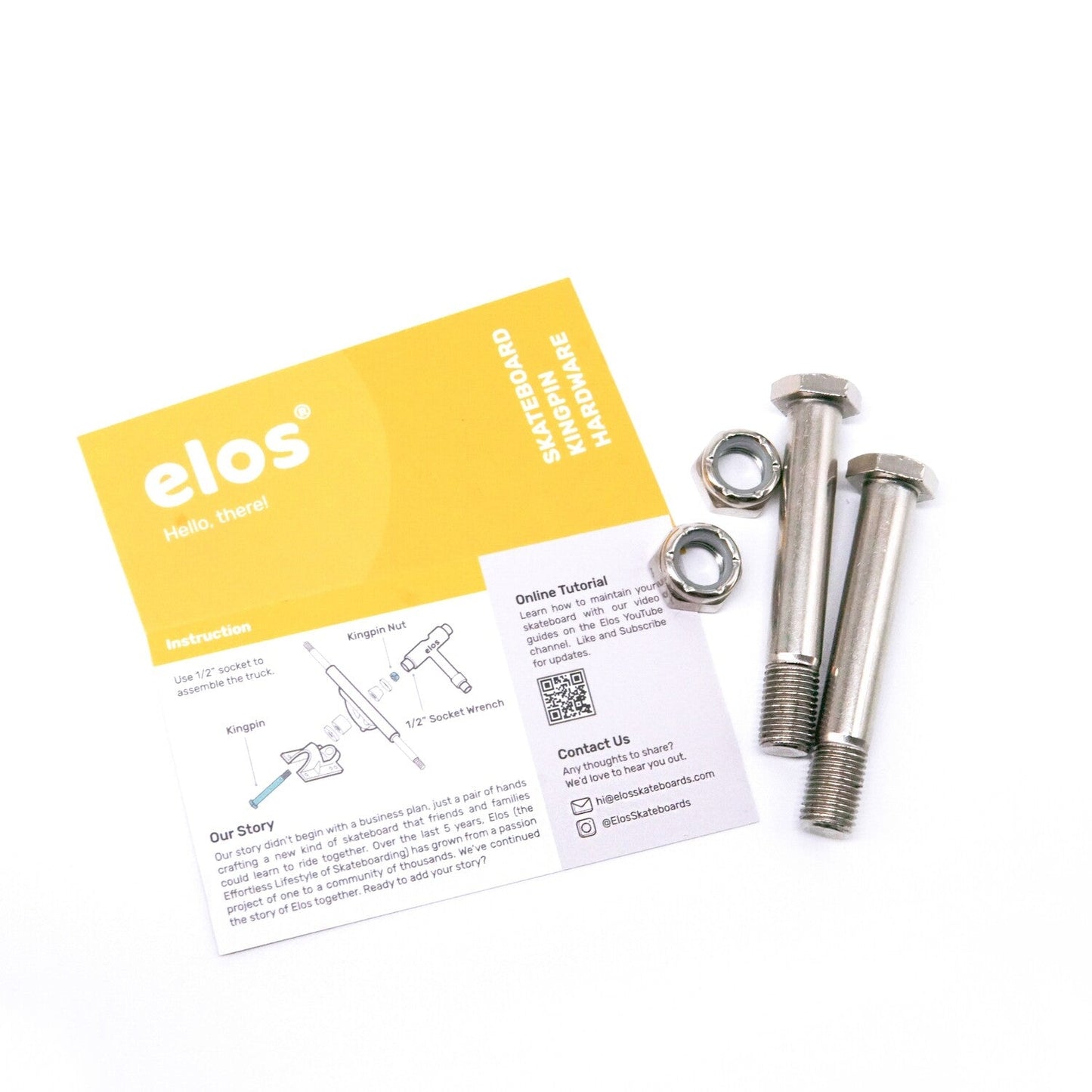Kingpin Set Skateboard Small Parts
