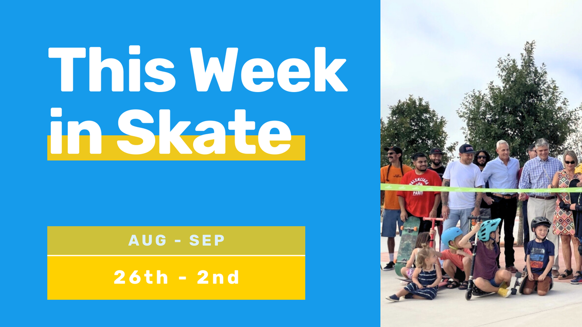 This Week in Skate: New Tricks, New Parks, and Community Spirit!