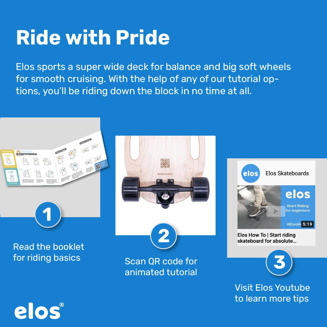 Elos DIY Kit Starter Model - Clear Maple Skateboards 